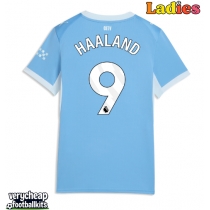 Manchester City Erling Haaland #9 Replica Home Shirt Ladies 2026-27 Short Sleeve